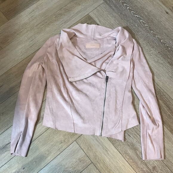 BLANKNYC Suede Moto Jacket - Picture 1 of 4